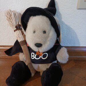 BOO Starbuck's Witch Halloween Plush Stuffed Bear
